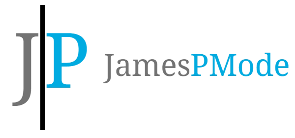 James PMode - logo with name